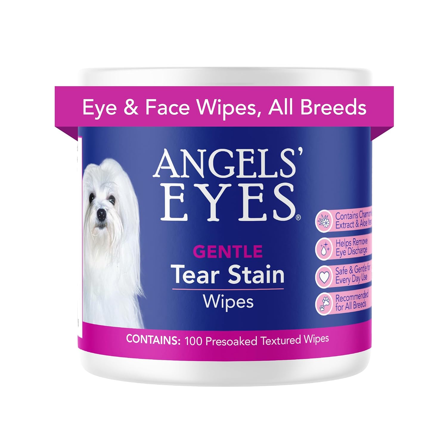 Tear Stain & Eye Wipes