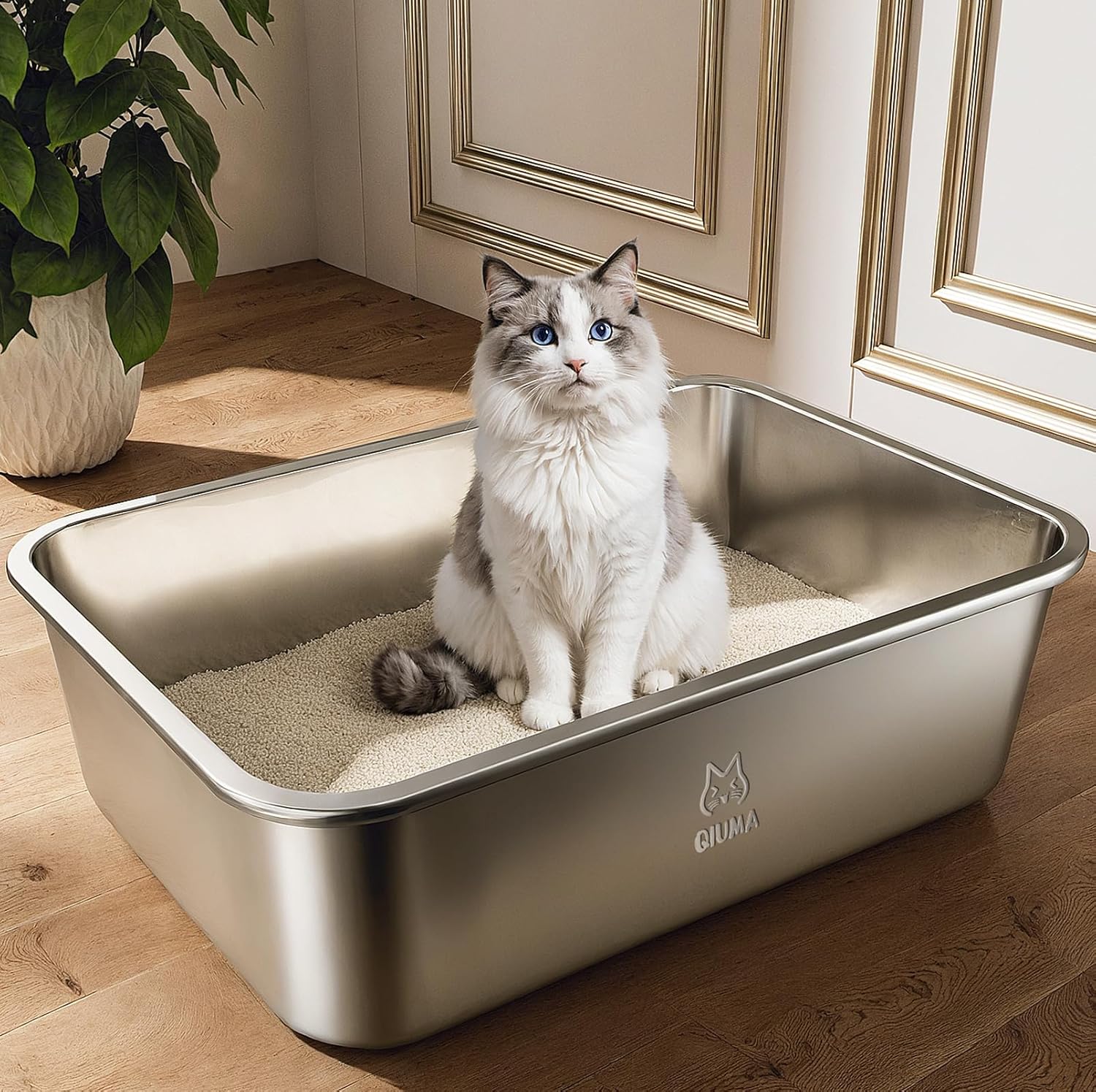 Stainless Steel Litter Box