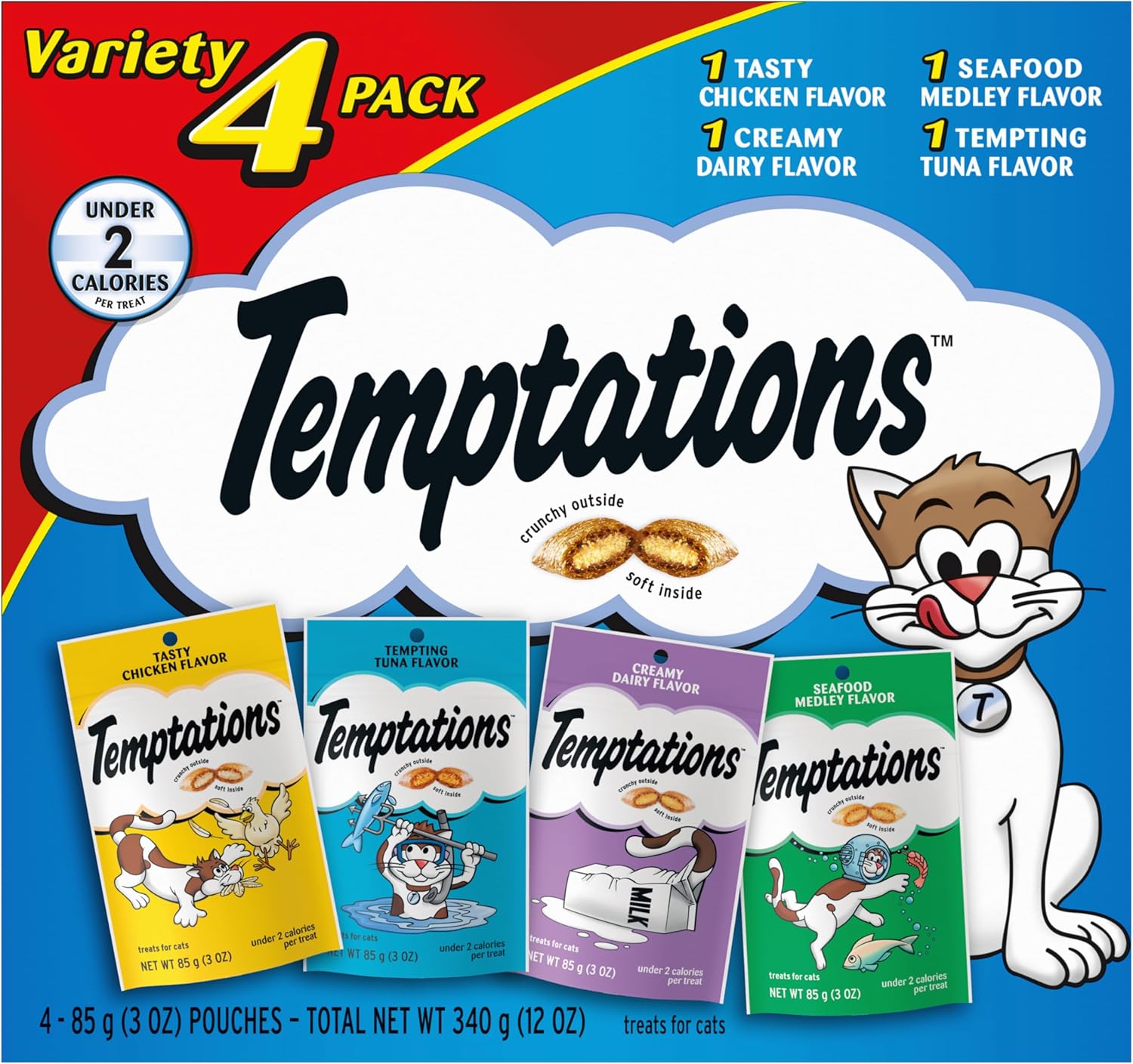 Temptations Feline Favorites Variety Pack