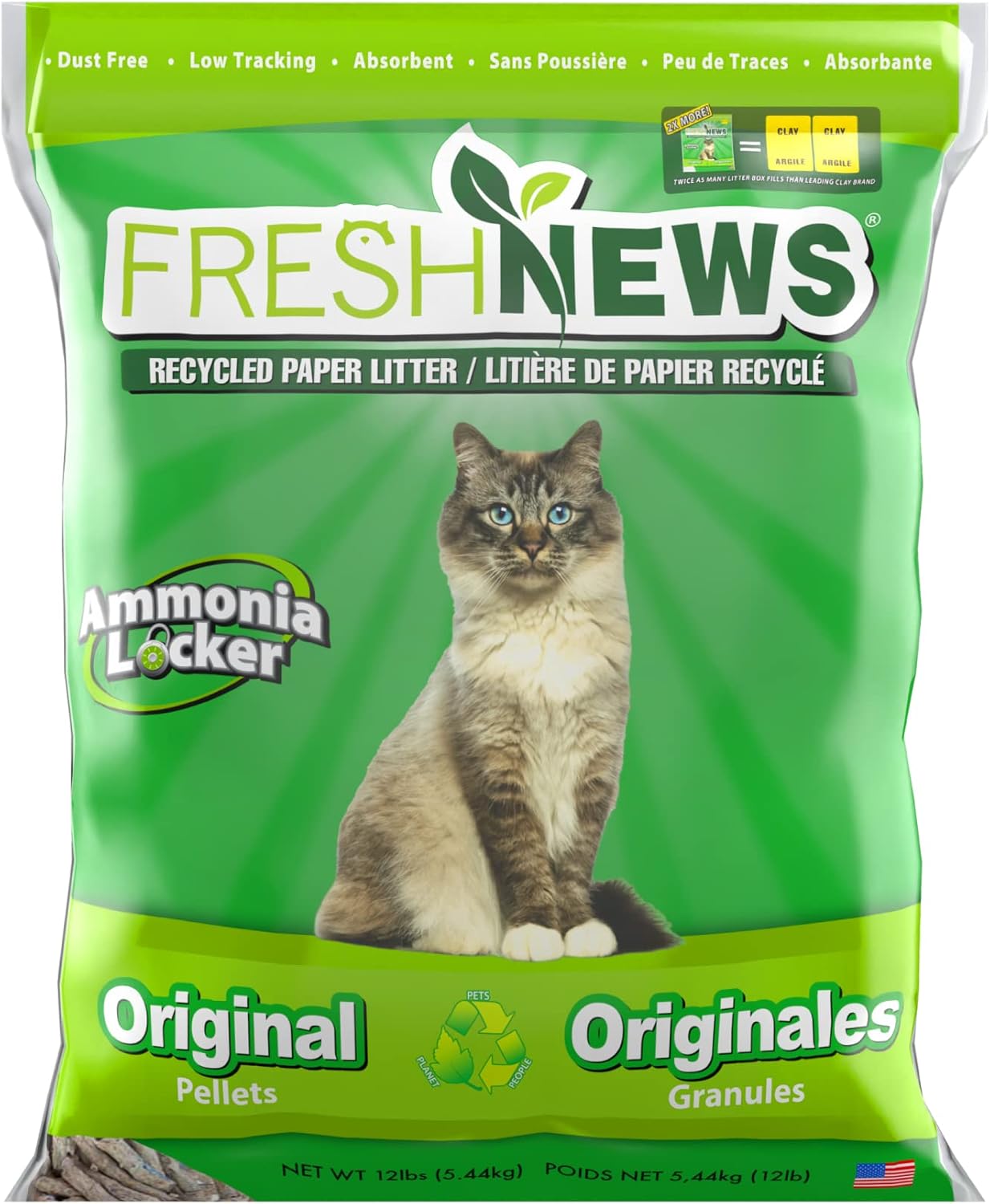 Recycled Paper Cat Litter