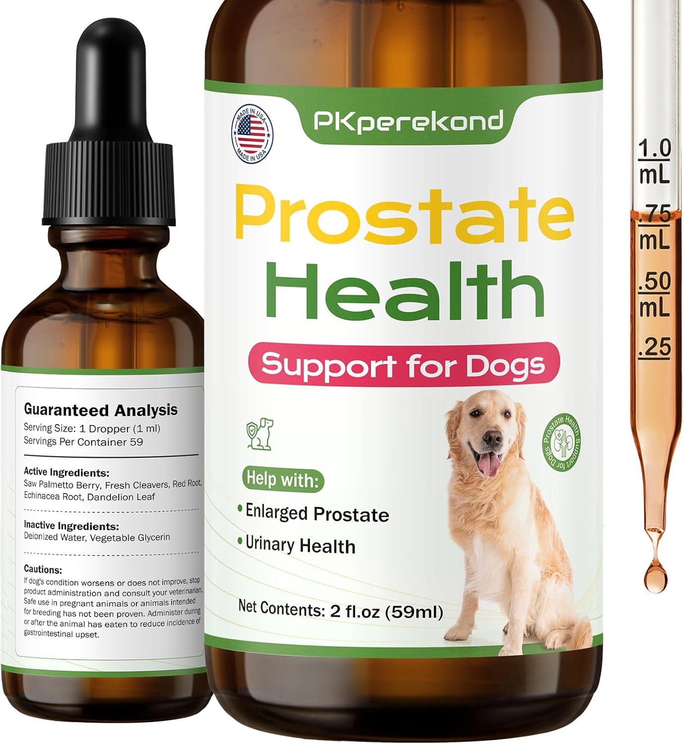 Prostate Health Support for Dogs